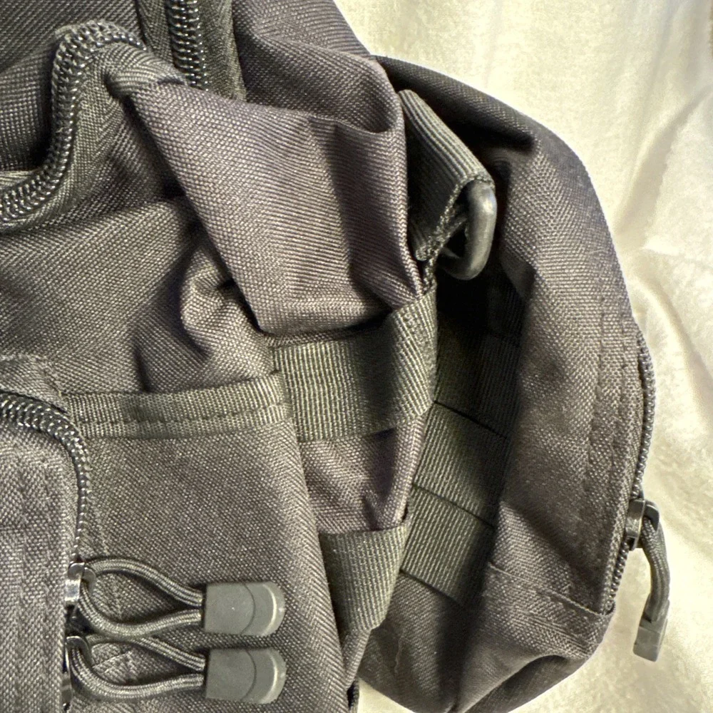 3 In 1 Tactical Military Backpack Travel Duffle Bag Weekend Gym Work Black NEW
